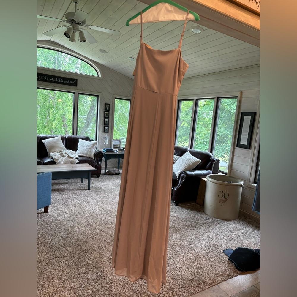 Show Me Your Mumu Dove grey bridesmaids dress! Size small!